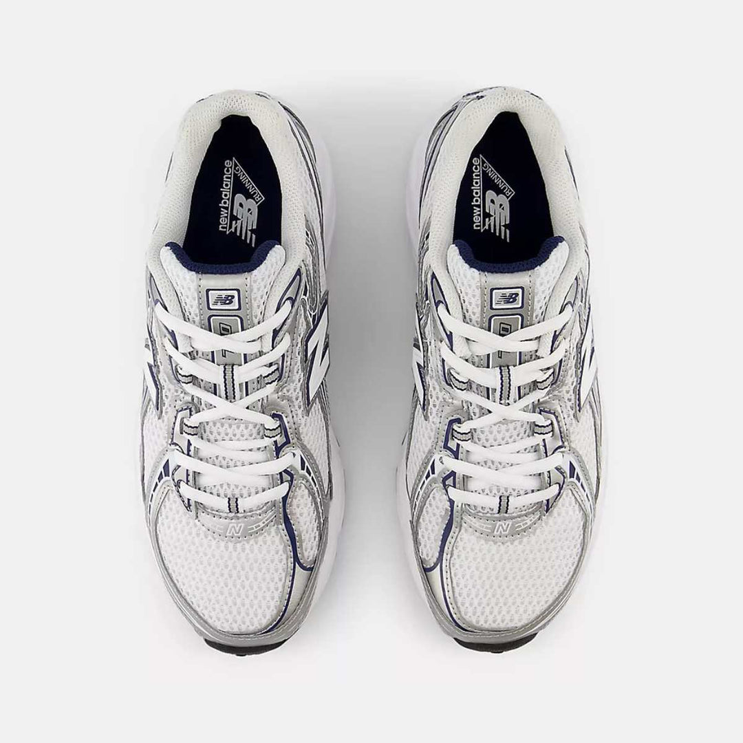 New Balance U740 White Silver Metallic Navy UNI