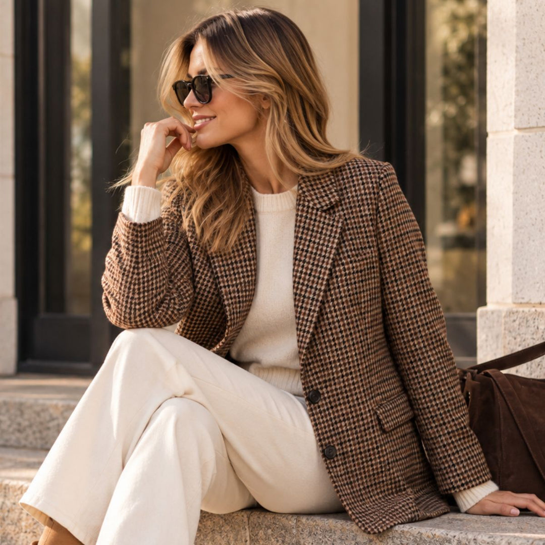 From Paris With Love Eden Blazer Camel W