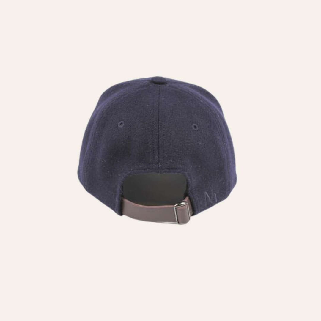 Nohr Ulrik Wool Caps Marine Blå