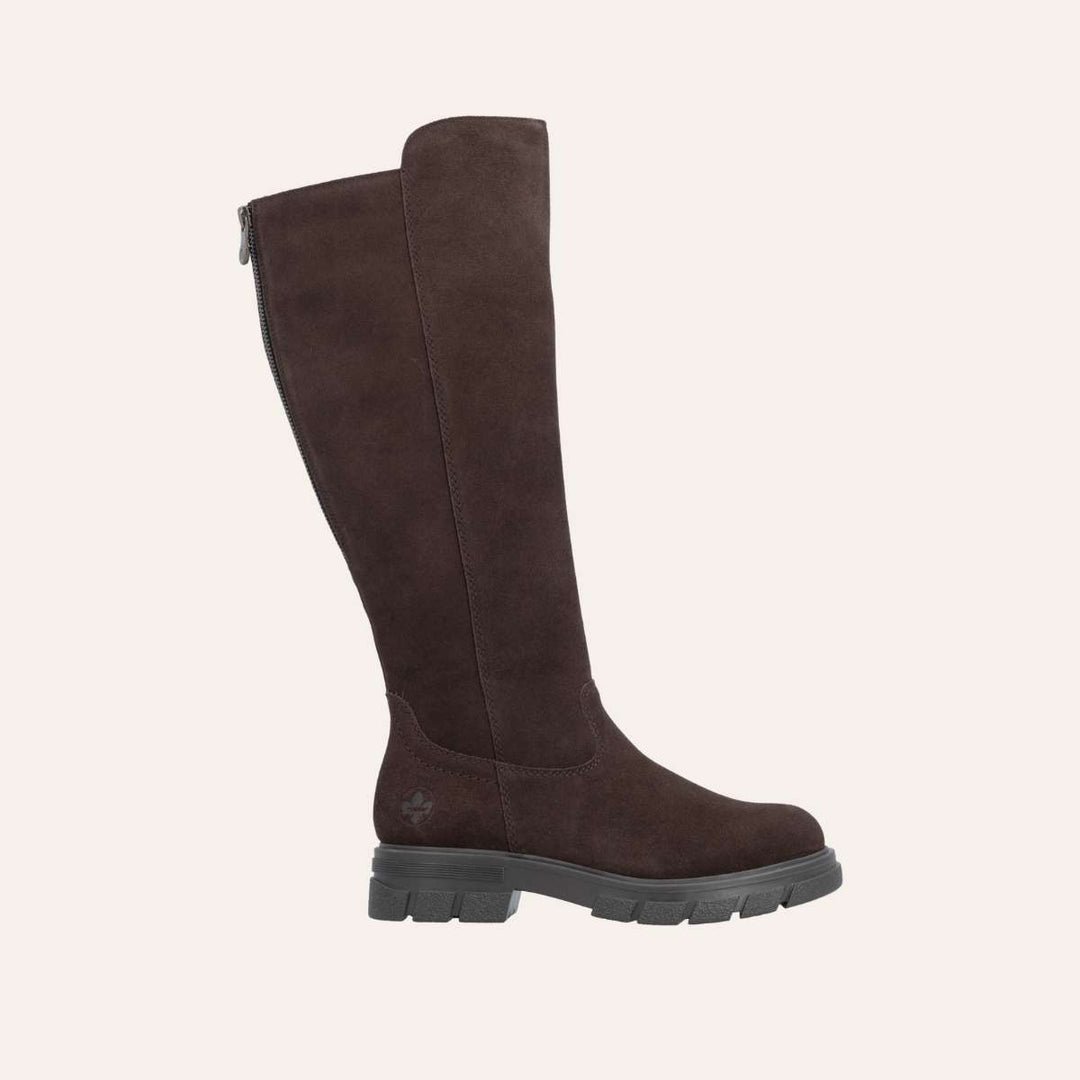 Rieker Høy Støvlett Brown W