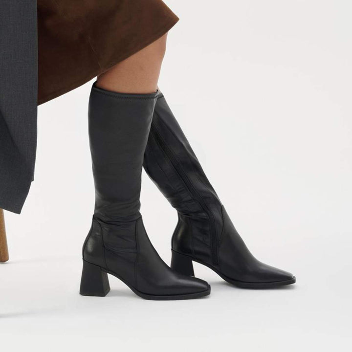 Vagabond Hedda Høy Støvlett Black W
