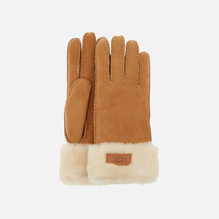 UGG Hansker Turn Cuff Chestnut W