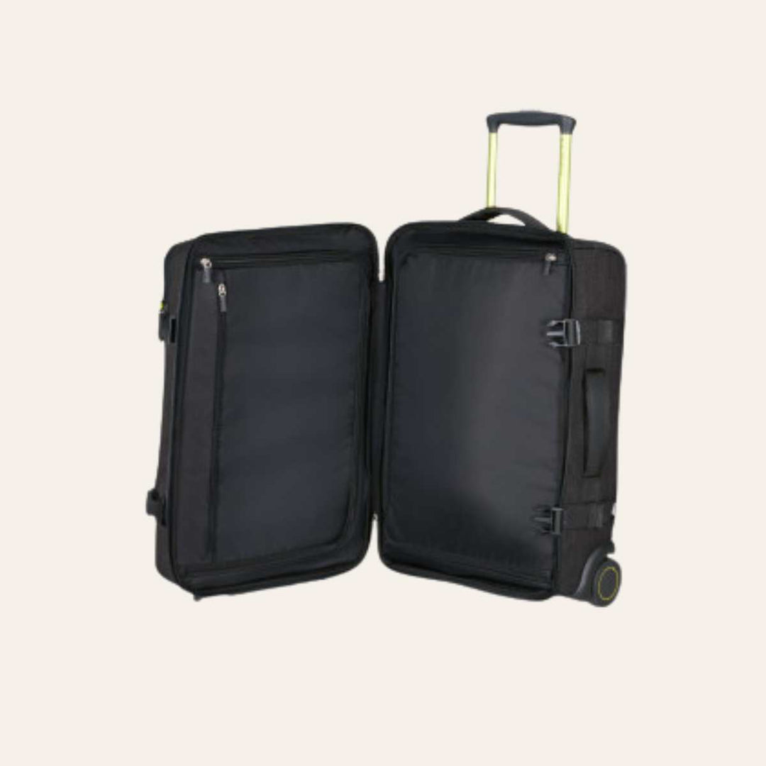 Samsonite Securipak Duffle/WH 55/20 L 35CM Black Steel