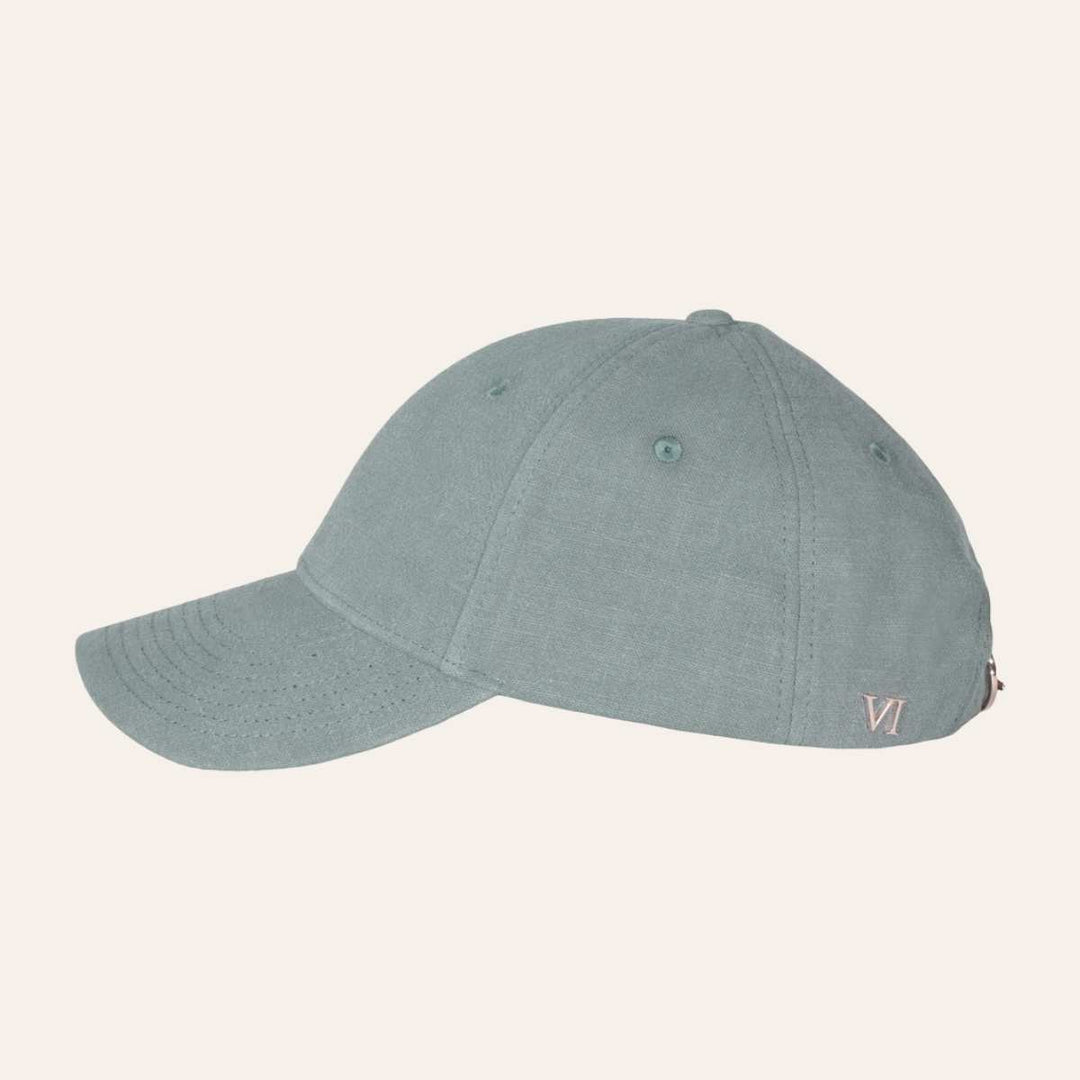Don Sixs Linen Caps Positano Green