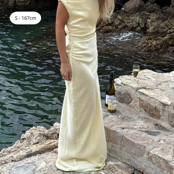 Noella N-Mignonette Dress Pale Yellow W