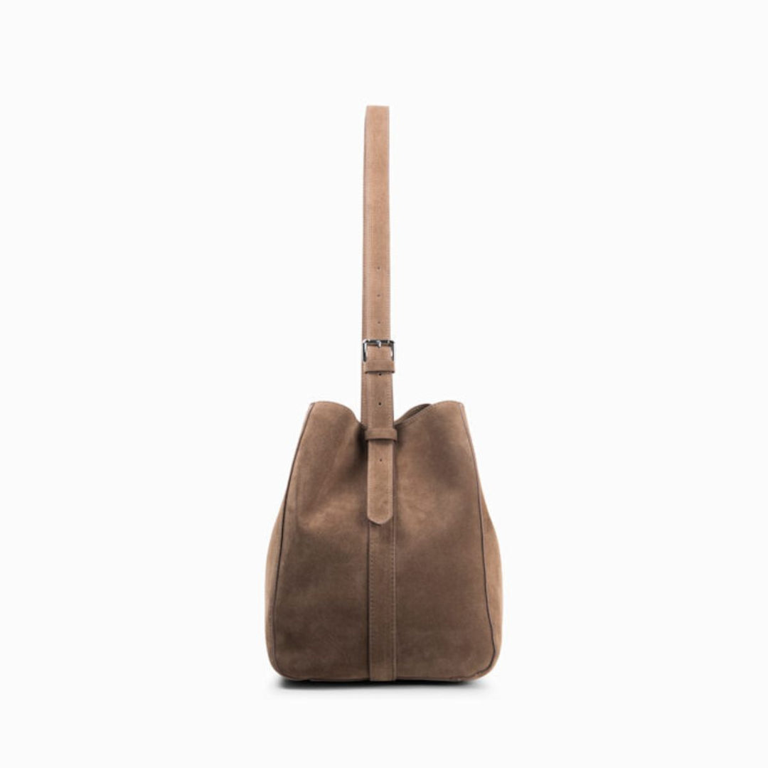 Jim Rickey Sac Medium Suede Canguro