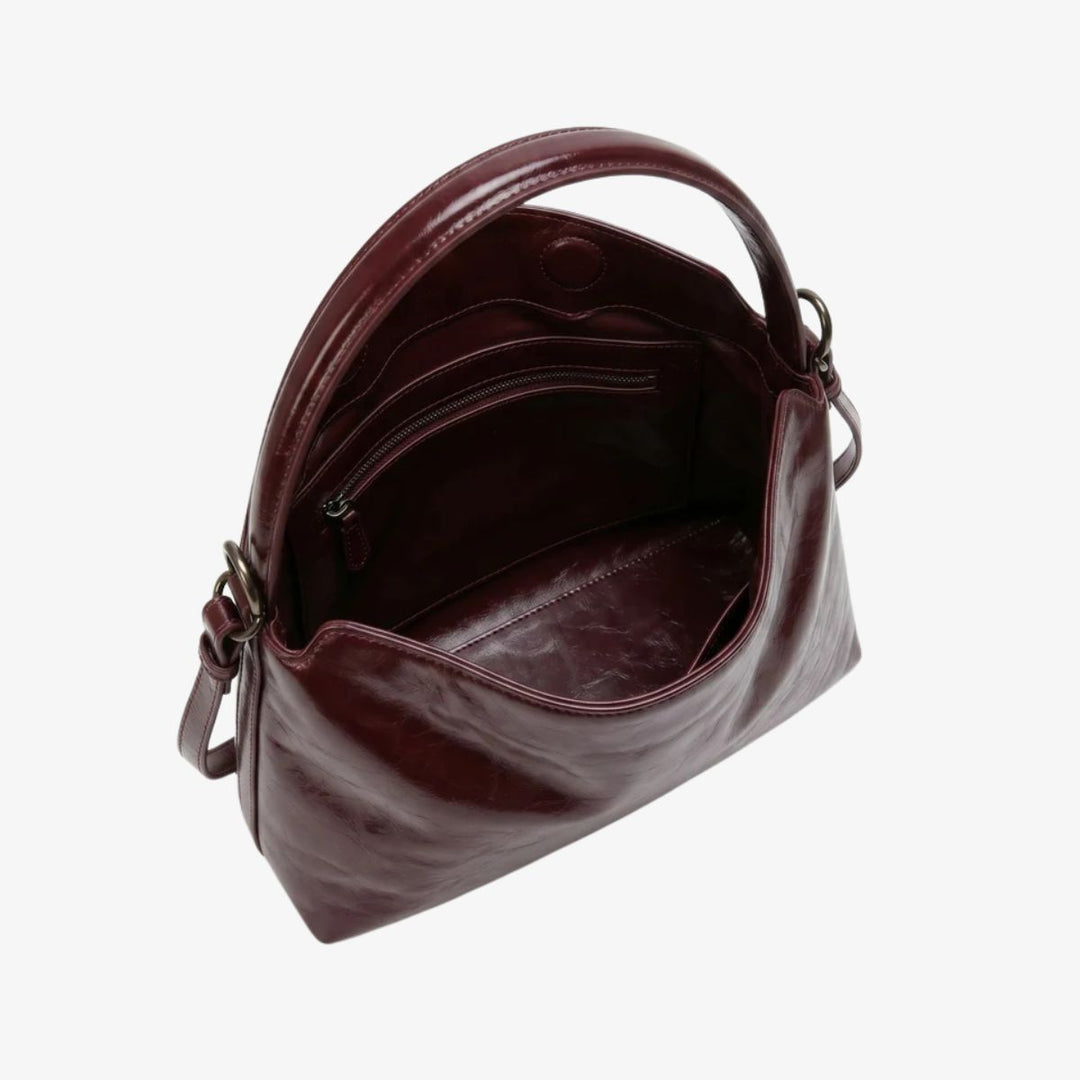 HVISK Note Raw Structure Deep Burgundy