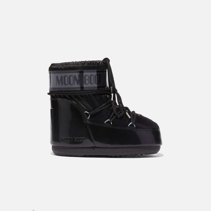 Moon Boot Icon Low Glance Black W