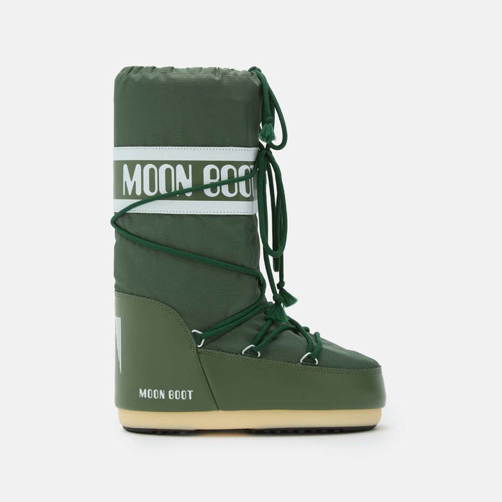 Moon Boots Icon Nylon Forest Green