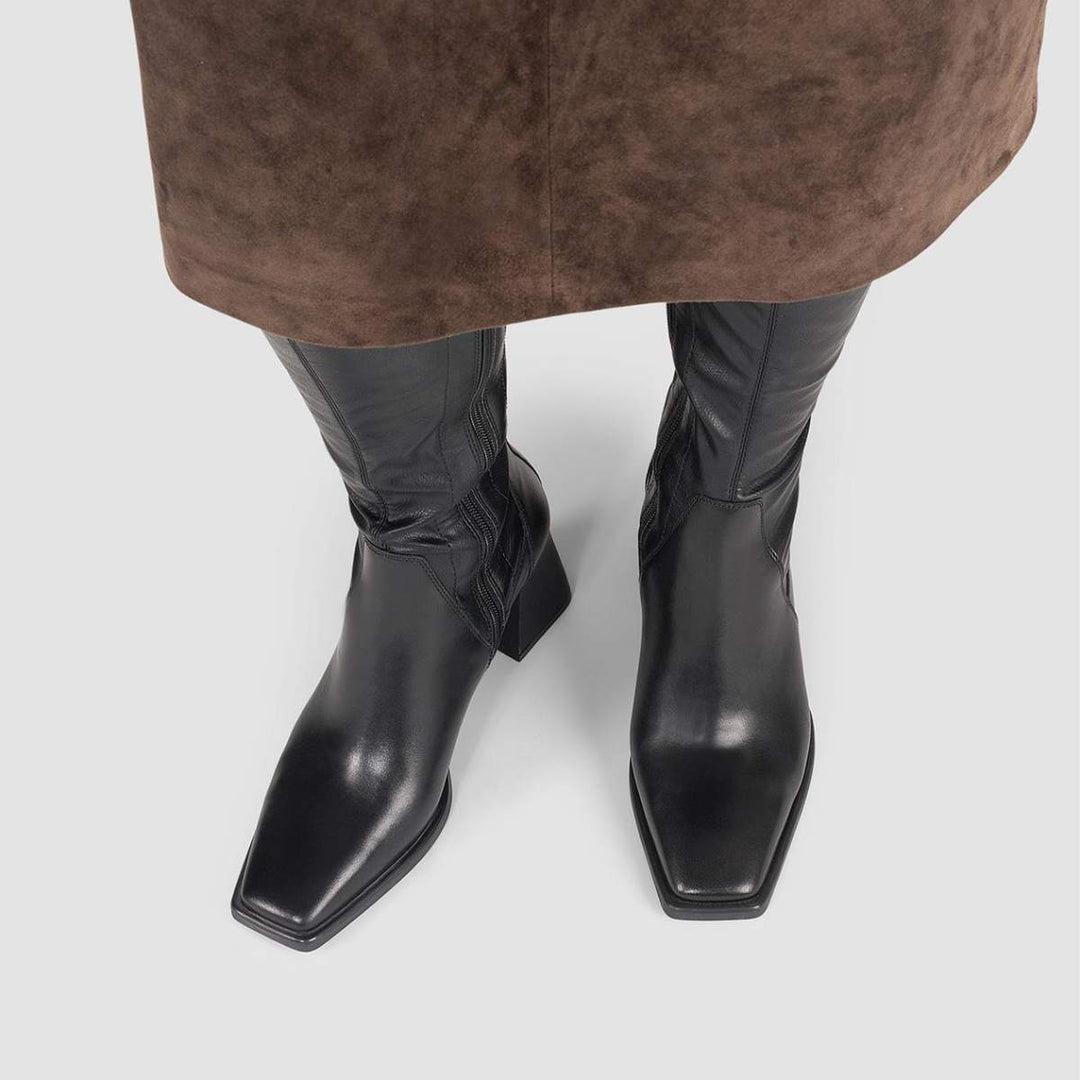 Vagabond Hedda Høy Støvlett Black W