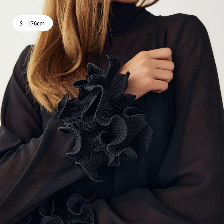 Noella Latanietta Blouse Black