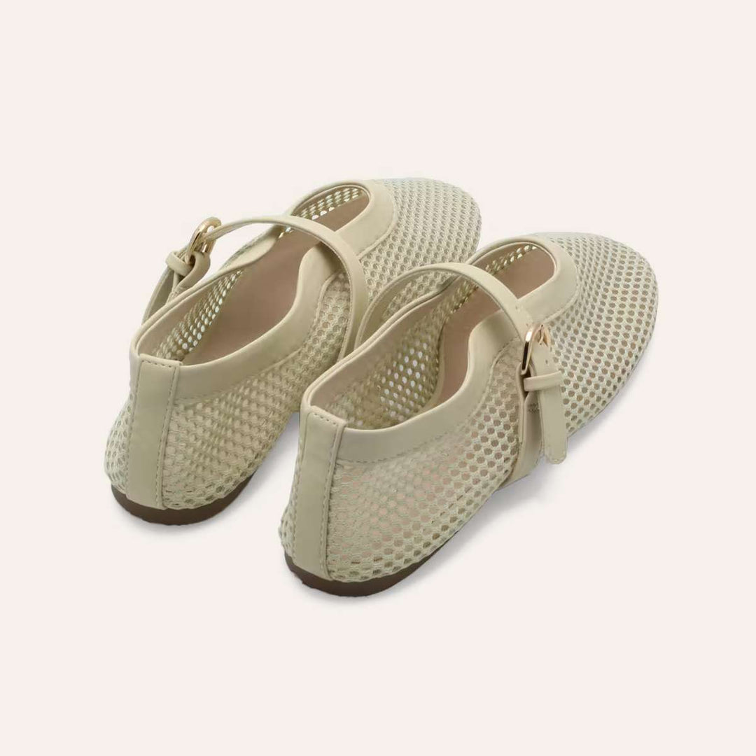 Roberto Rosso Palermo Ballerina Cream W