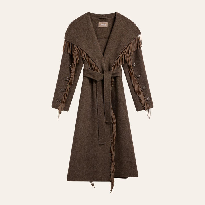 ELLA & IL Heidi Coat Dark Brown