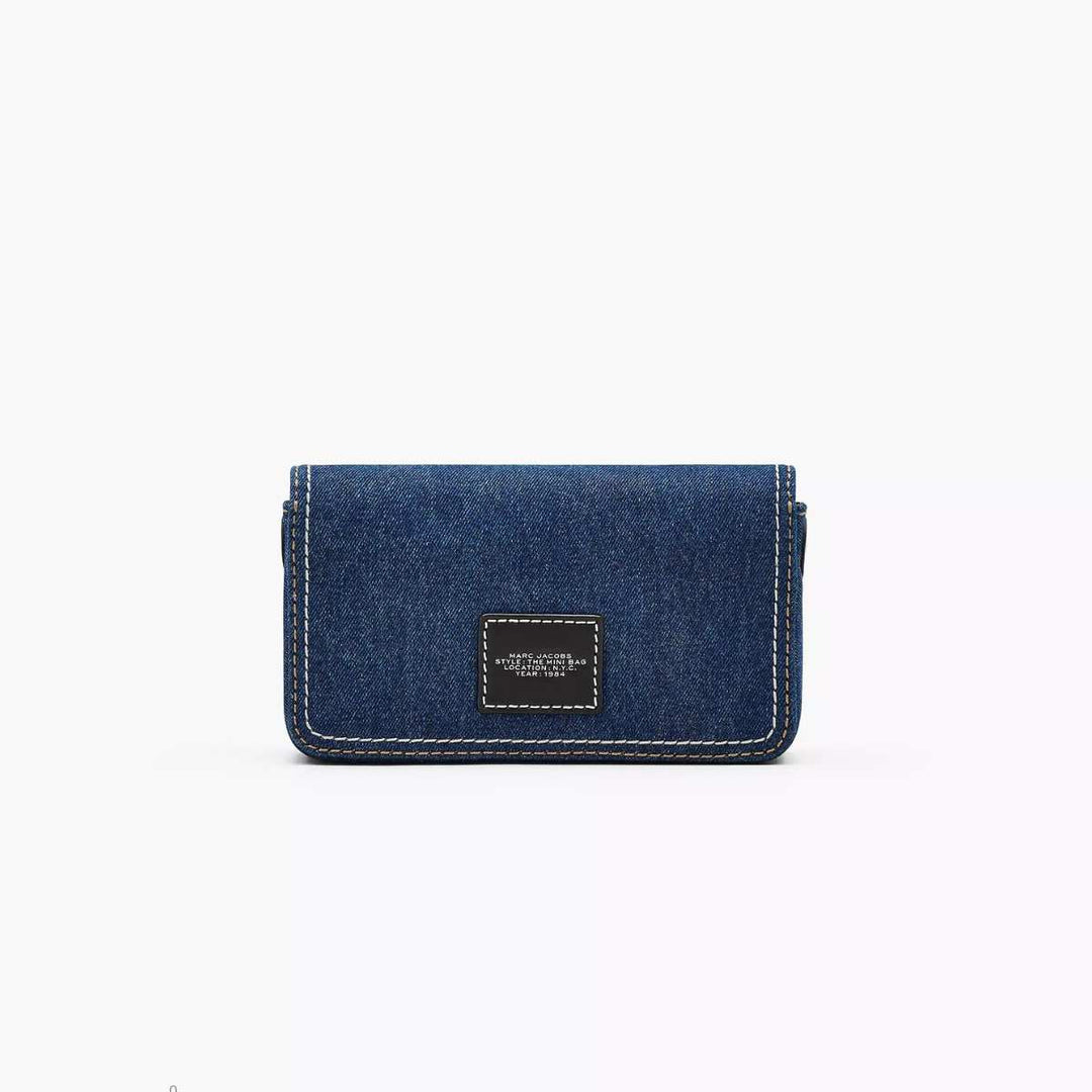 Marc Jacobs The Mini Bag Denim Dark Wash