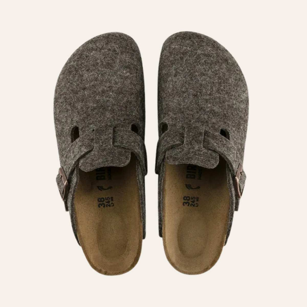Birkenstock Boston Tøfler Cacao M