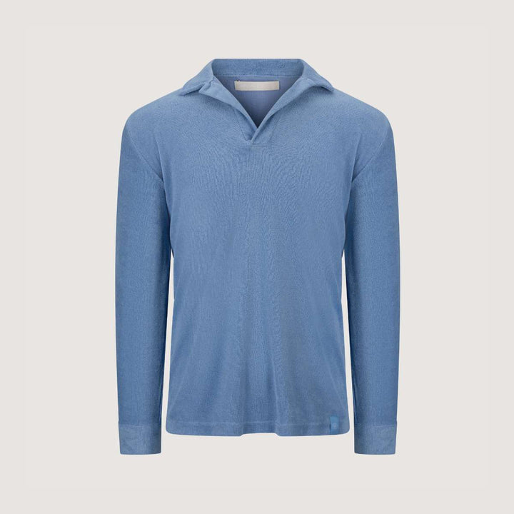 Monel Michael Longsleeve Terry Indigo Blue