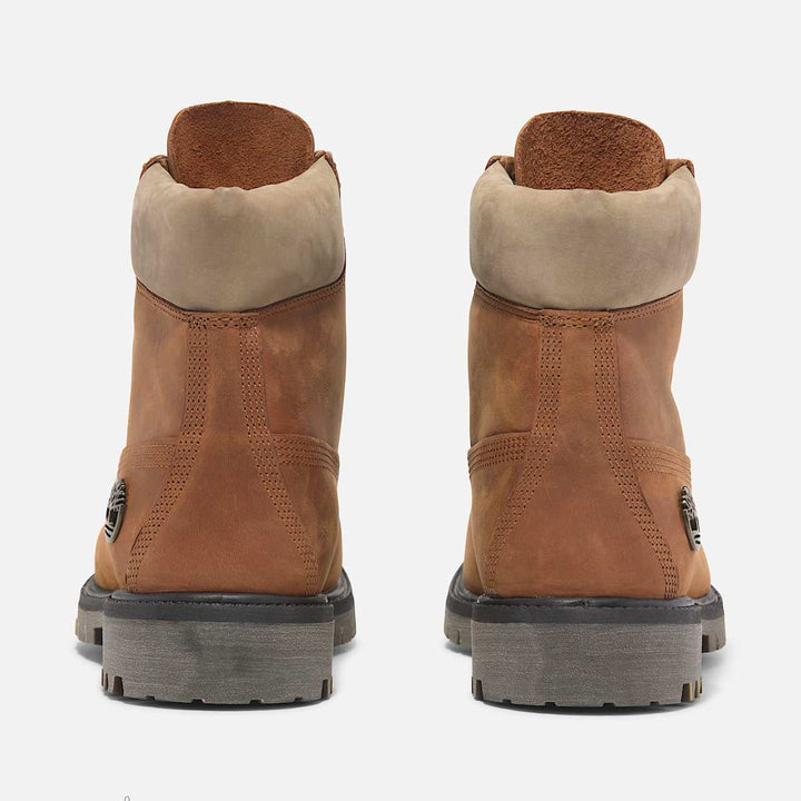 Timberland 6 Inch Lace Waterproof Orange M