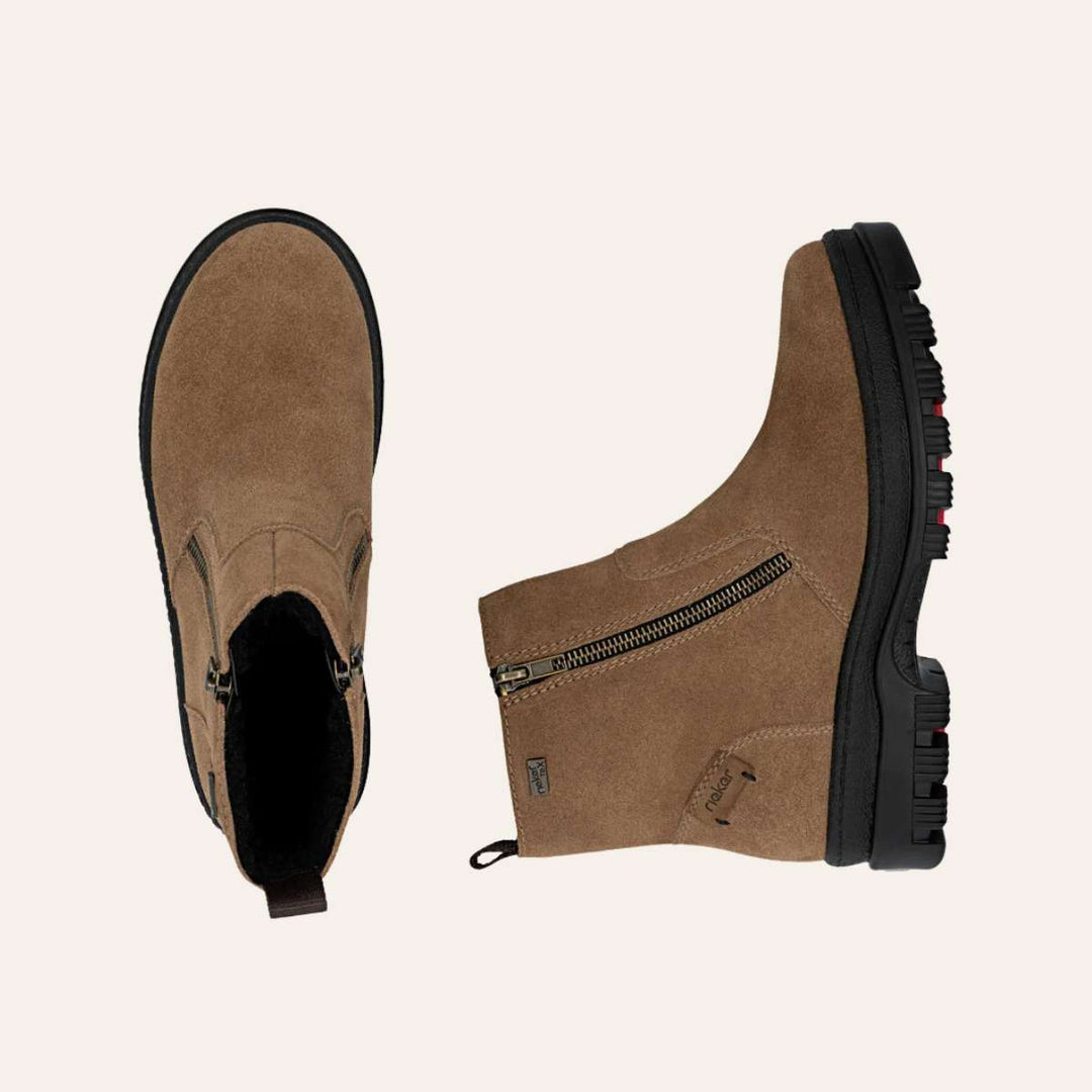 Rieker Tex Piggsko Brun W