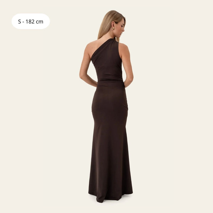 BYIC AndreaIC Maxi Dress Chocolate Brown