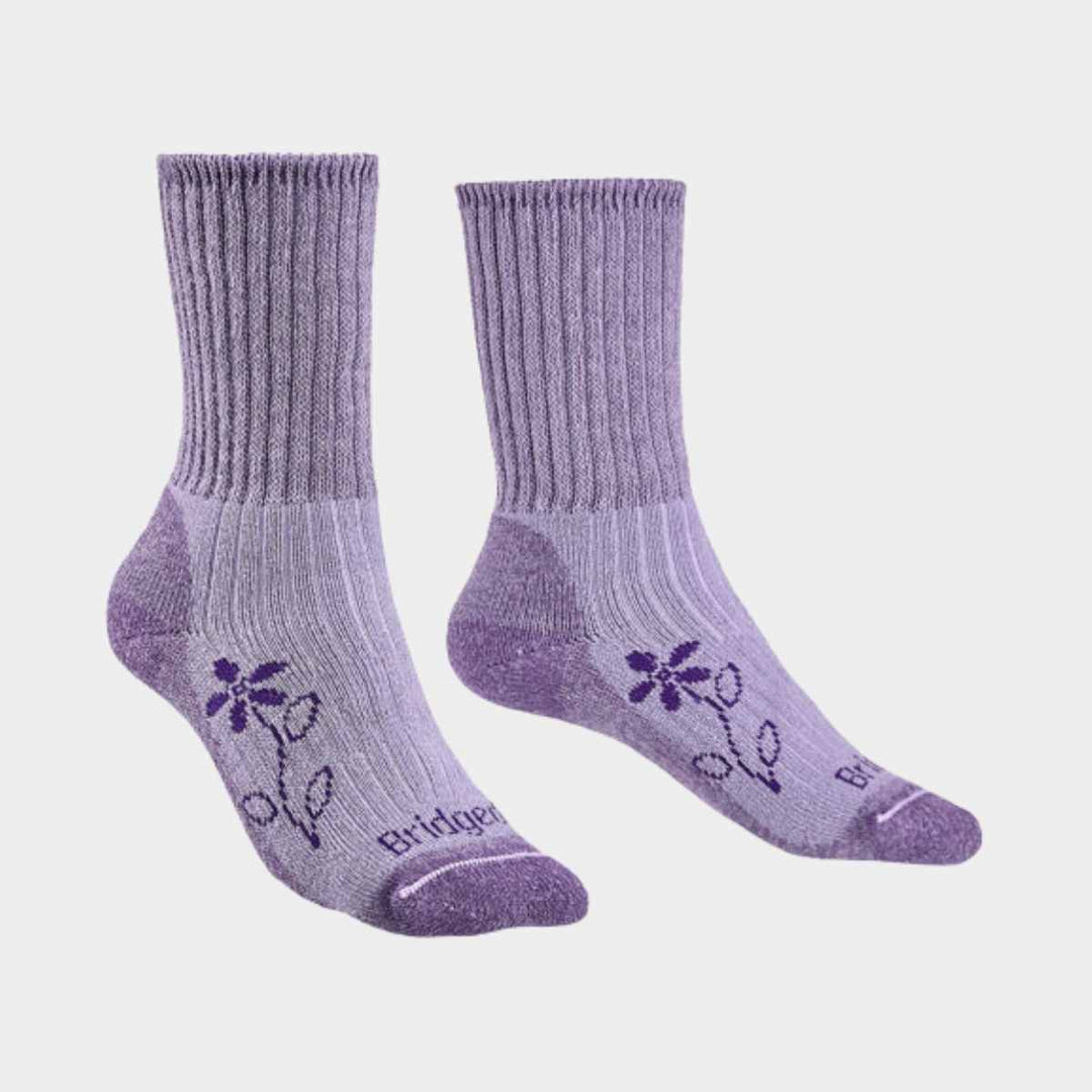 Bridgedale Hike Merino Comfort Violet - sokk fra La Sportiva