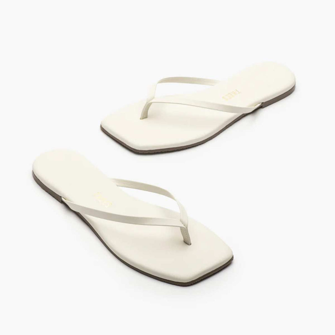 TKEES Square Toe Lily Cream