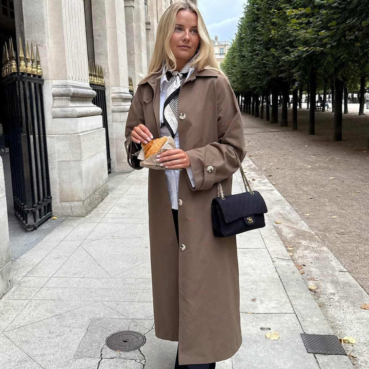 BYIC Avaic Trenchcoat Dark Brown