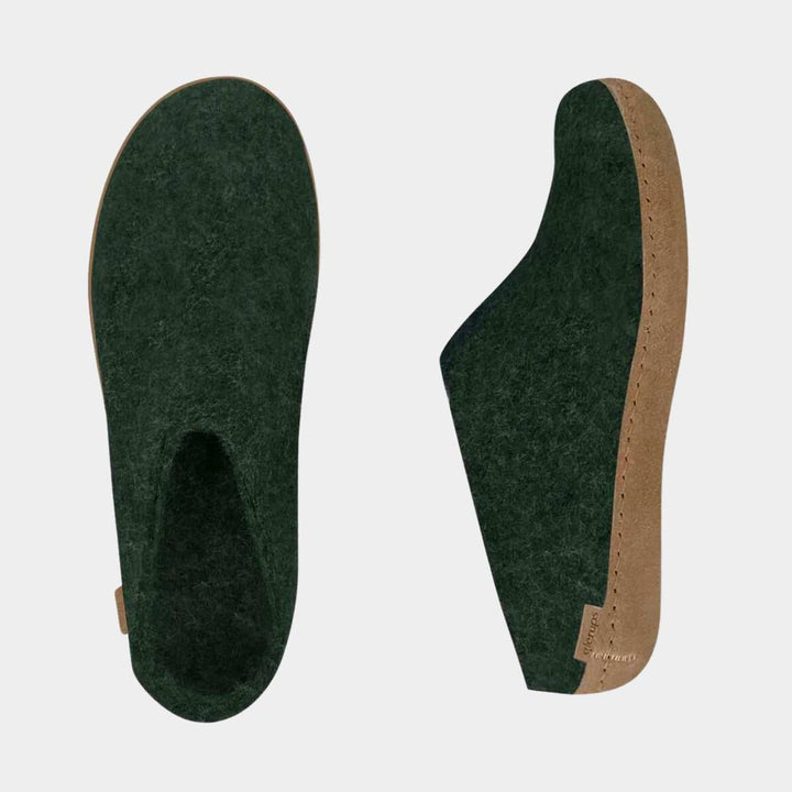 Glerups B Slip-On Ulltøfler Forest M