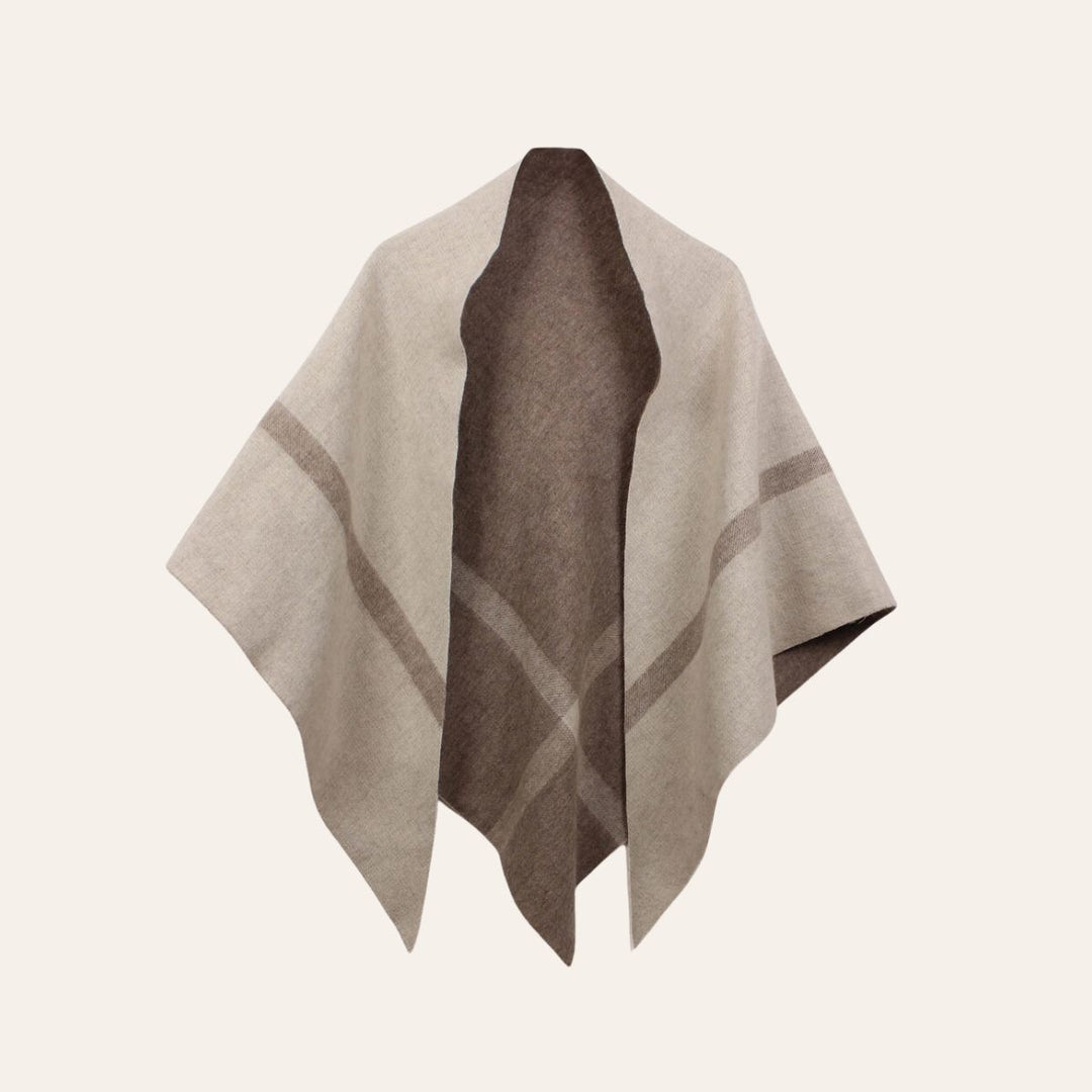 NOHR Nina Double Sided Wool Shawl - sjal fra Nohr, bilde 2