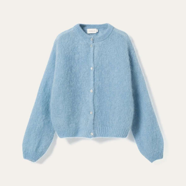 Noella N-Kae Mohair Cardigan Baby Blue