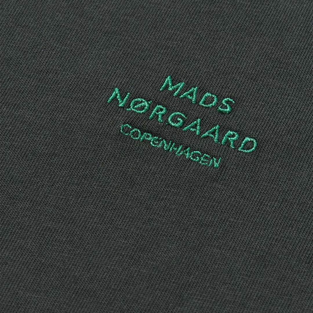Mads Nørgaard Cotton Jersey Frode Logo Tee Woodland Grey