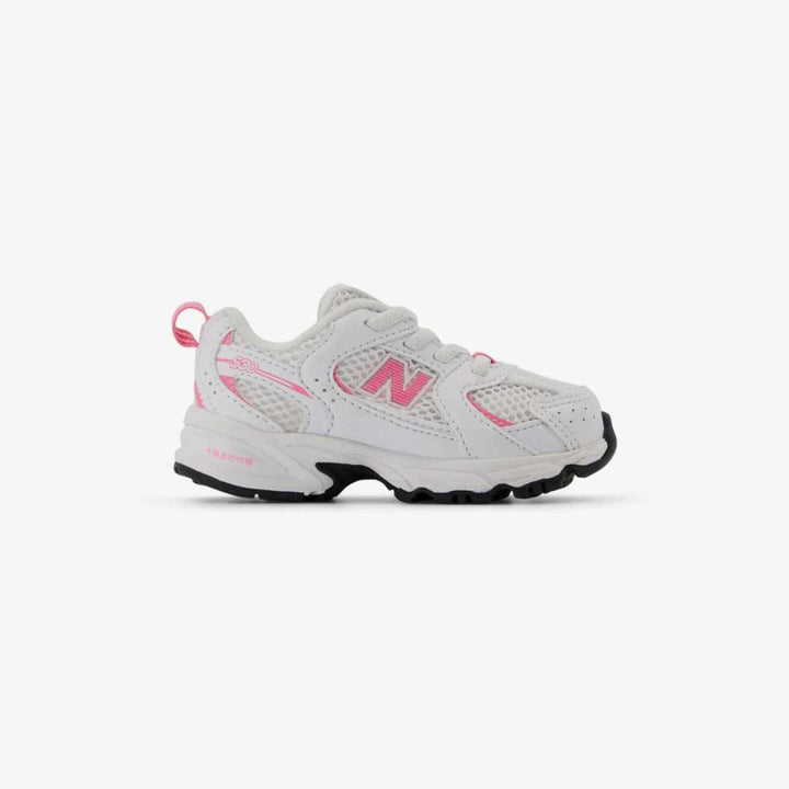 New Balance IZ530 White/Signal Pink Baby