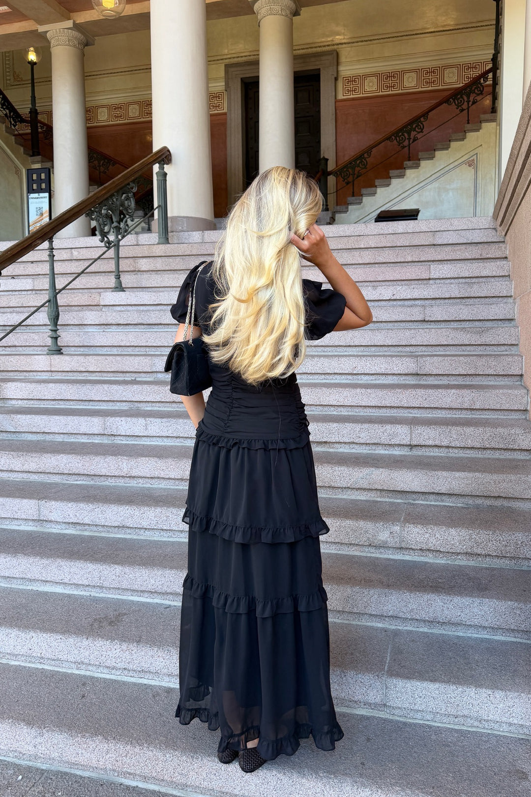 BYIC ArielIC Long Dress Black