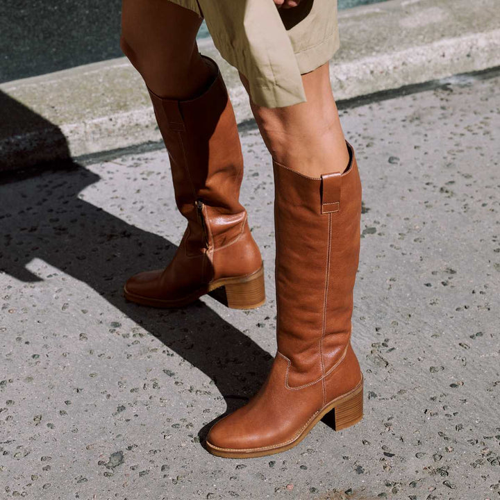 Billi Bi A9166 Høy Støvlett Whiskey Grove Calf W