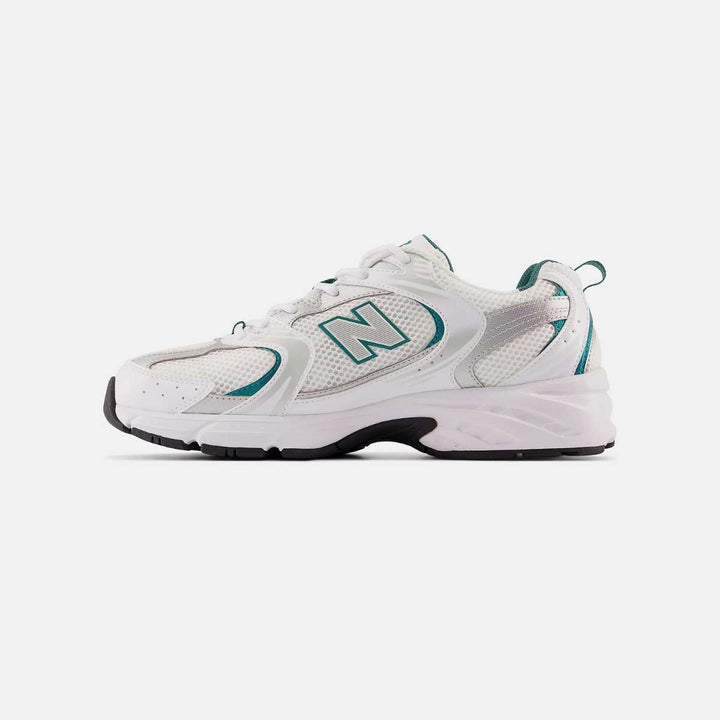 New Balance MR530 White/Silver Metalic Teal W