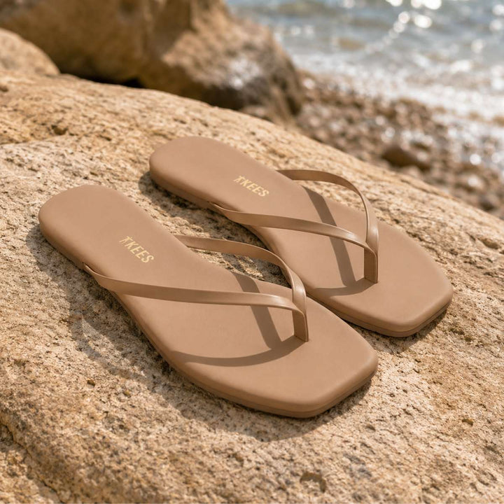 TKEES Square Toe Lily Cocobutter