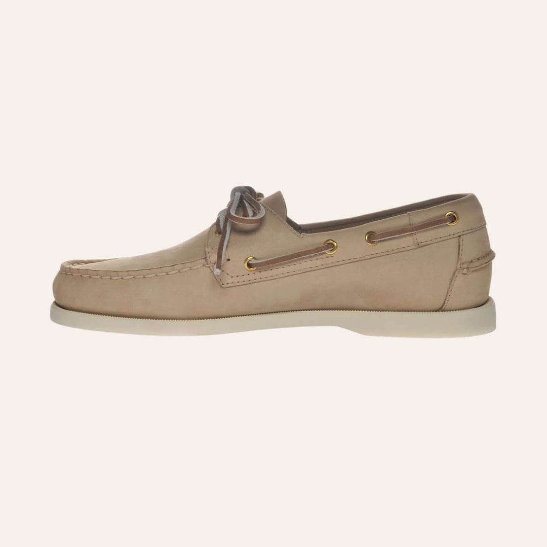 Sebago Docksides Portland Nubuck Beige Camel M