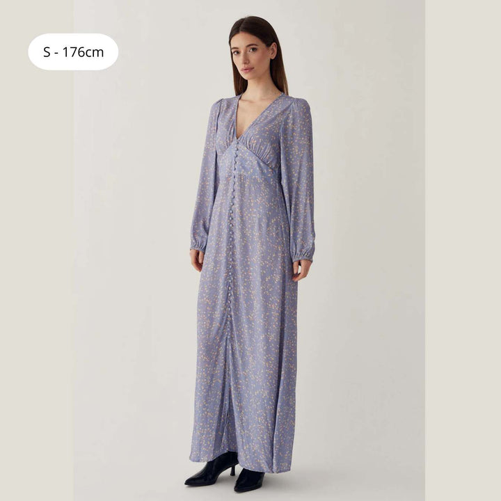 Noella Lilith Maxi Dress Donata Sky Print W