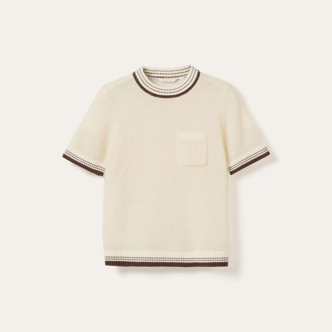 Noella Marthy Knit Ivory Brown