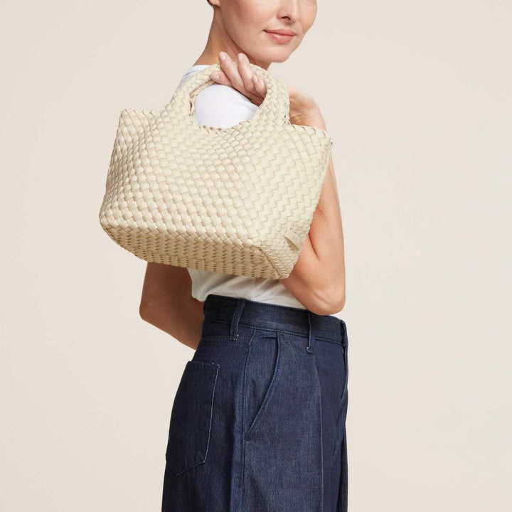 Naghedi St Barths Small Tote Ecru