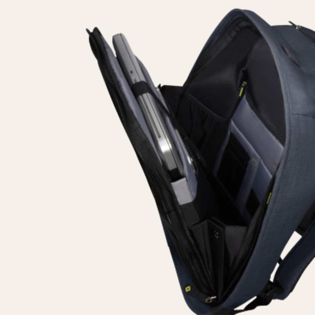 Samsonite Securipak Laptop Backpack 15,6" Back Steel Eclipse Blue
