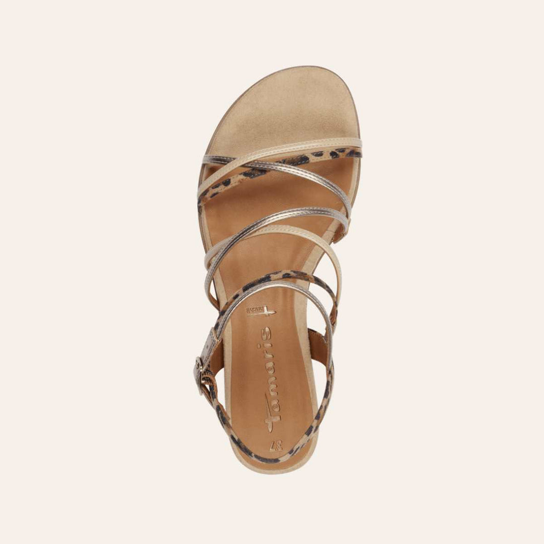 Tamaris Sandal Tan Comb W