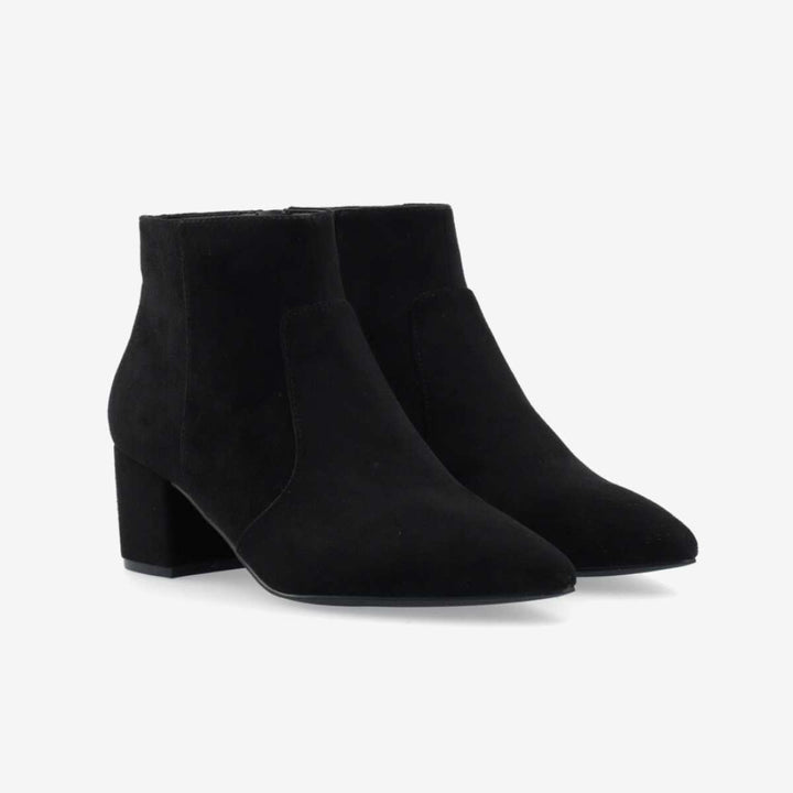 Bianco Biadevived Ankle Boot Faux Suede Black W