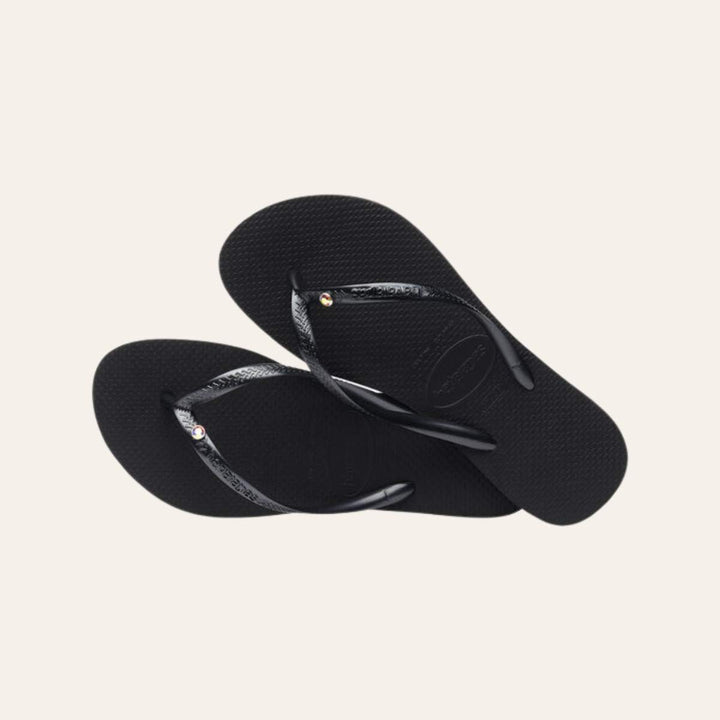 Havaianas Slim Crystal SW II Black