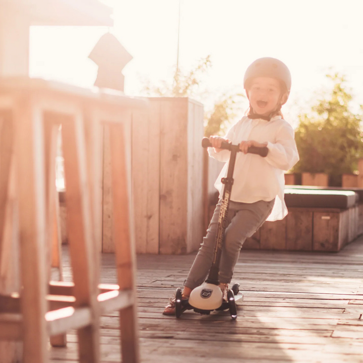 Sparkesykkel,Highwaykick 3 LED Ashl Pus&Go