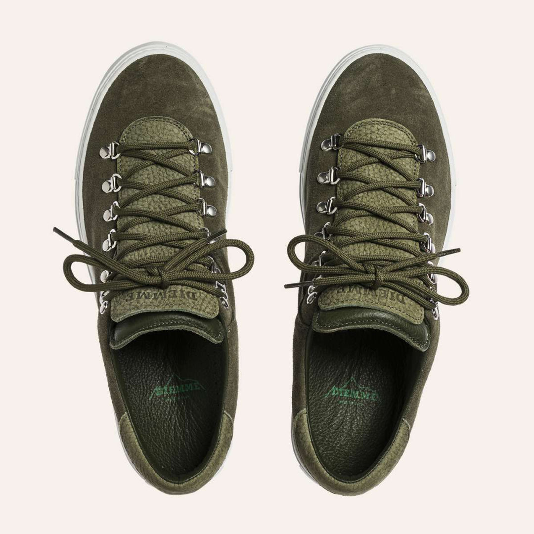 Diemme Marostica Low Sage Olive Green Suede M