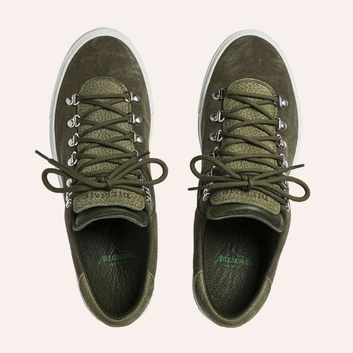 Diemme Marostica Low Sage Olive Green Suede M