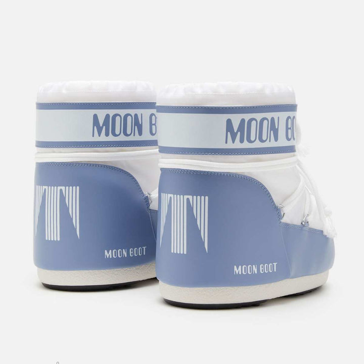 Moon Boot Icon Low Nylon Elephant Grey/White W