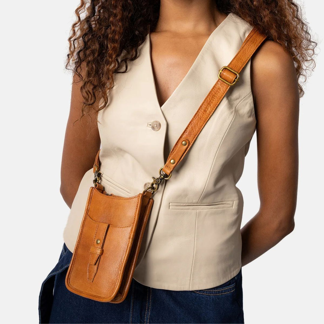 Redesigned by Dixie Juna Small Burned Tan