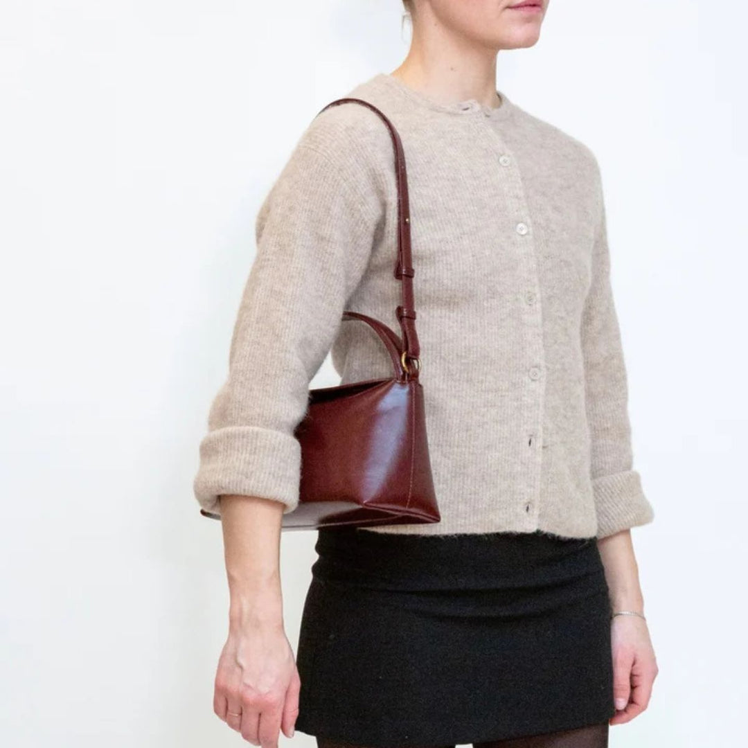 HVISK Note Raw Structure Deep Burgundy