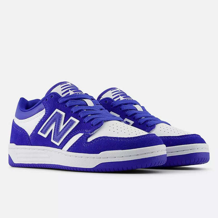 New Balance BB480 White/Marine Blue UNI